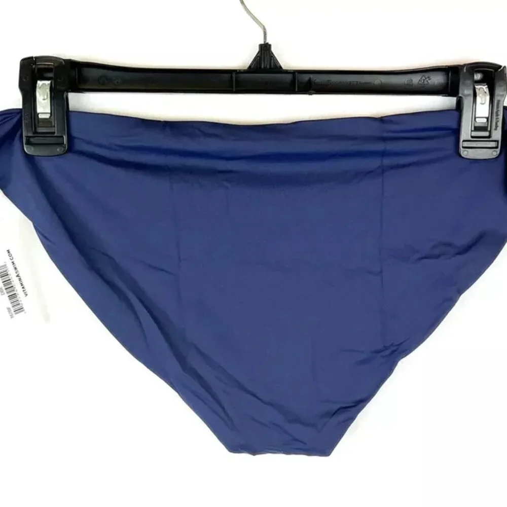 Vitamin A Women’s Blue Hipster Bikini Bottom Size 14
